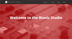 Desktop Screenshot of bionics.co.uk